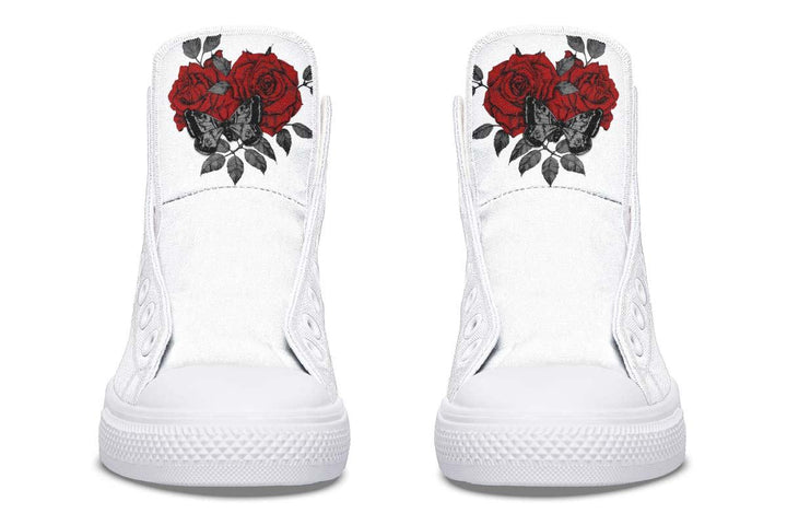 Printed Couple High-top Canvas Shoes - Super Amazing Store