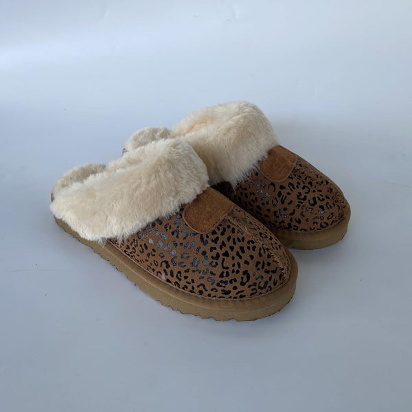 Snow Boots Slippers Flat Non-slip Comfortable Home Cotton Slippers - Super Amazing Store