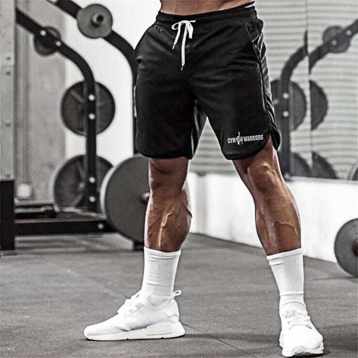 Summer Brand Mesh Quick Dry Fitness Shorts Men Gym Knee - Super Amazing Store