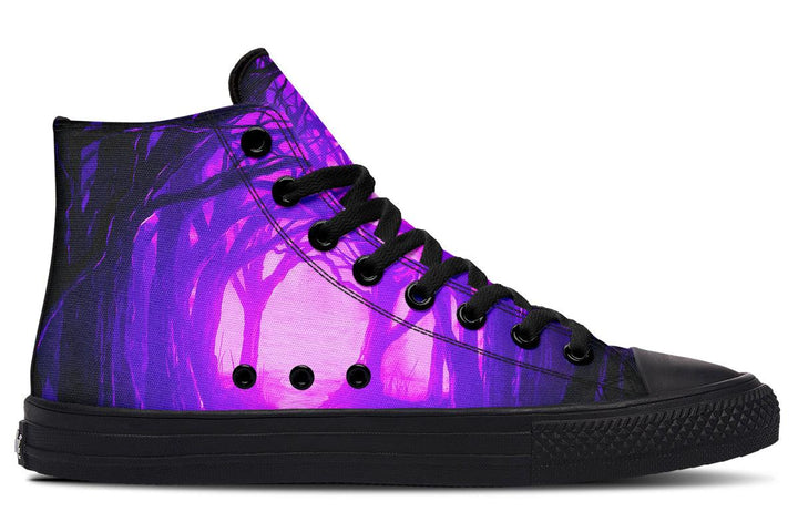 Printed Couple High-top Canvas Shoes - Super Amazing Store