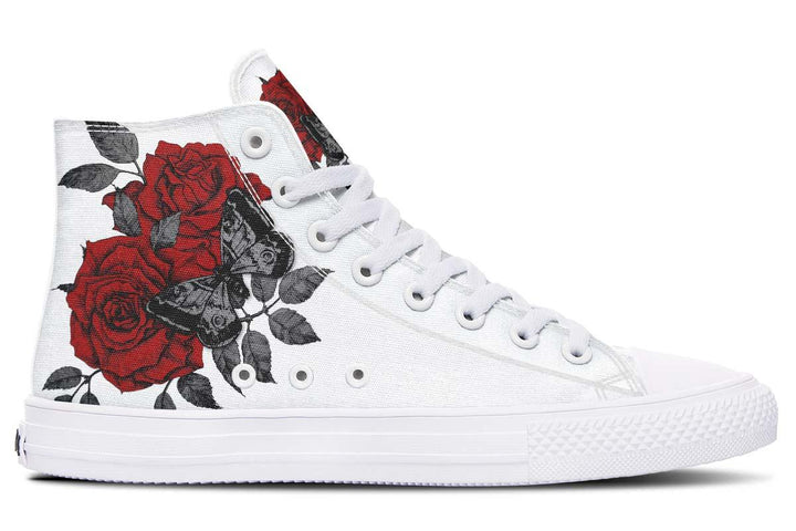 Printed Couple High-top Canvas Shoes - Super Amazing Store