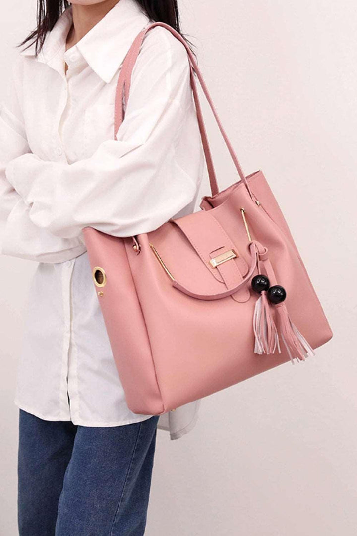 2-Piece PU Leather Bag Set - Super Amazing Store