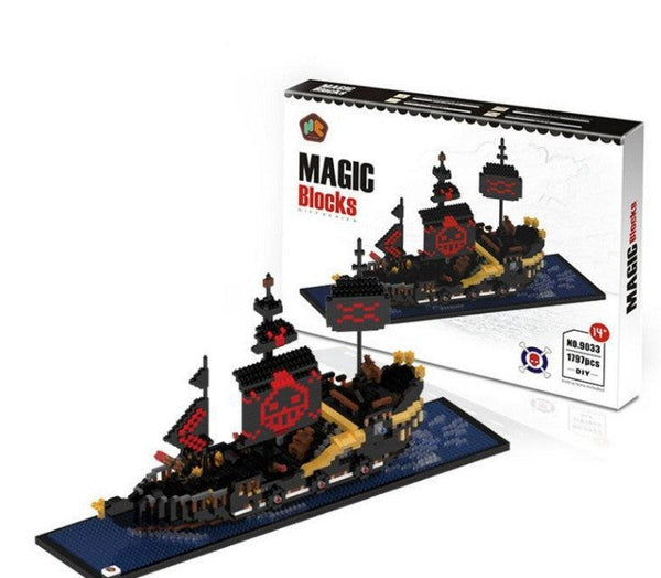 Black Pearl Pirate Ship Building Block Super Amazing Store