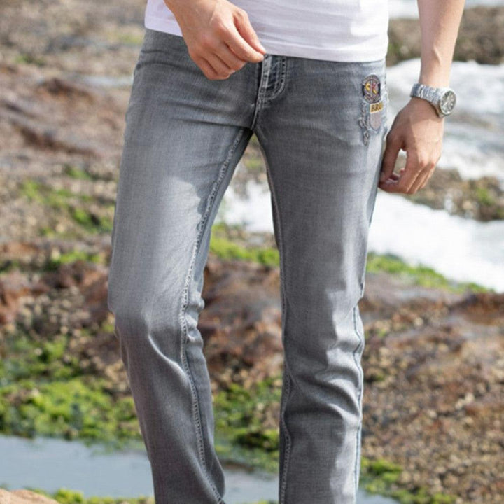 Men's Fashionable Loose Straight Jeans - Super Amazing Store