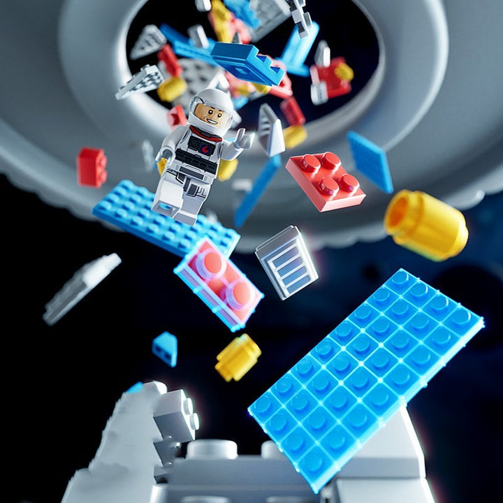 Space Rocket Model Building Block Toy Super Amazing Store