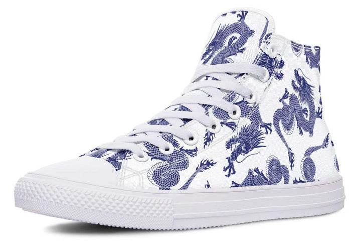 Printed Couple High-top Canvas Shoes - Super Amazing Store