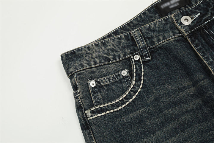 Fashion Personality Bell-bottom Jeans Men Super Amazing Store