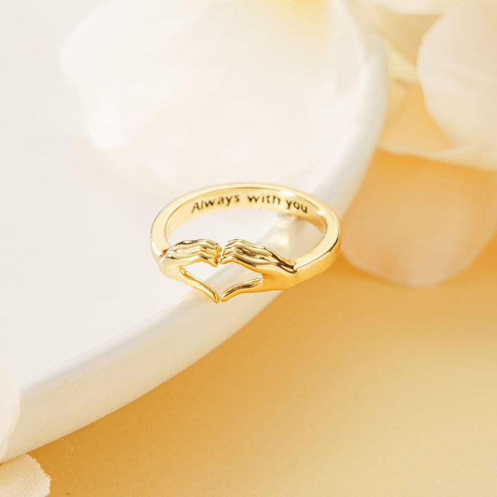 Romantic Hands Than Heart Ring Couple Couple Rings - Super Amazing Store