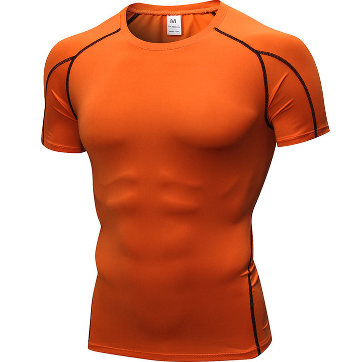 Men's PRO Tight Short Sleeve Fitness Exercise Super Amazing Store