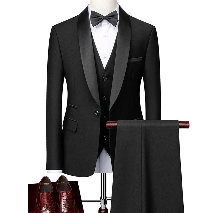 Business Casual Suits Men's Wedding Groom Dresses Pavilion Slim Fit - Super Amazing Store