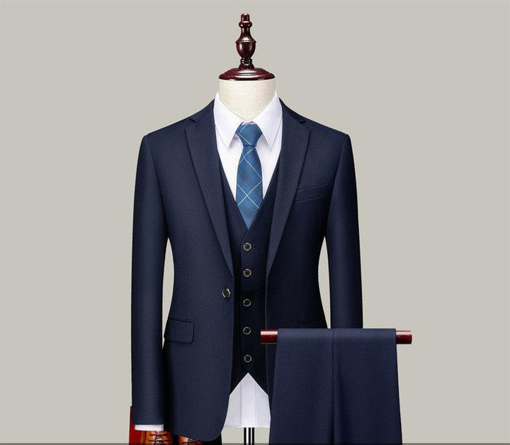 Men's Three-piece Suits For Groomsmen - Super Amazing Store