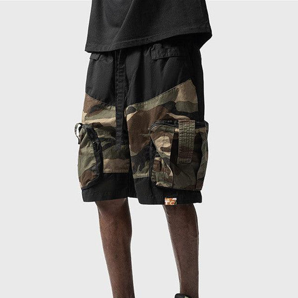 Multi Pocket Camo Cargo Shorts For Men - Super Amazing Store