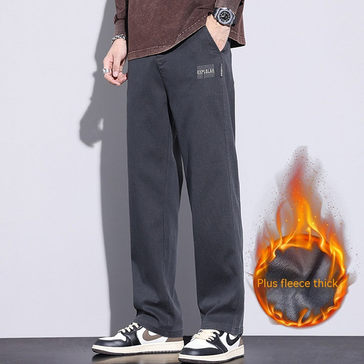 Autumn New Trendy Loose Wide-leg Pants For Men Q2