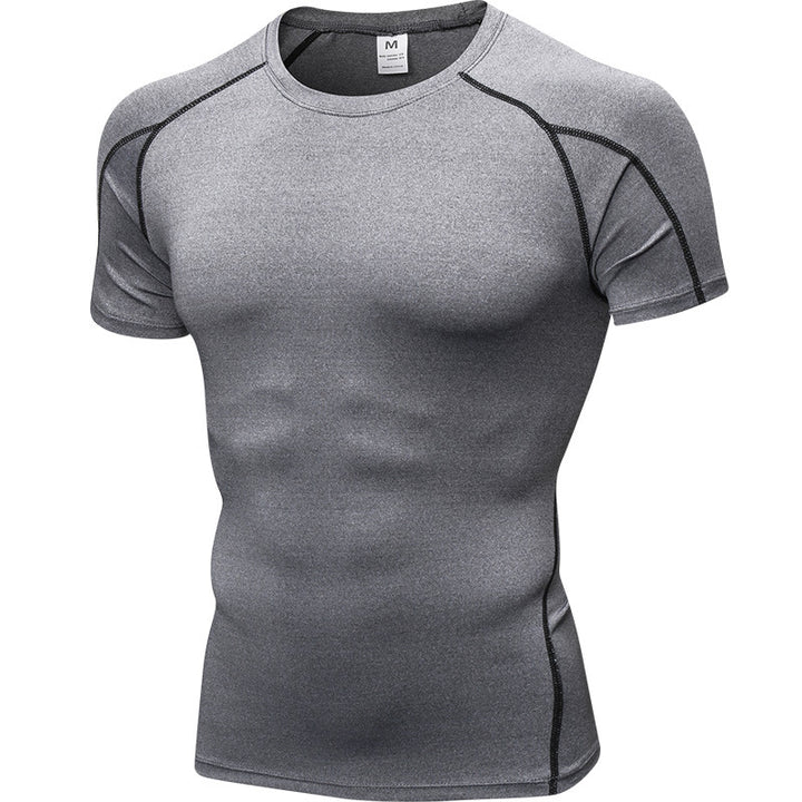 Men's PRO Tight Short Sleeve Fitness Exercise Super Amazing Store