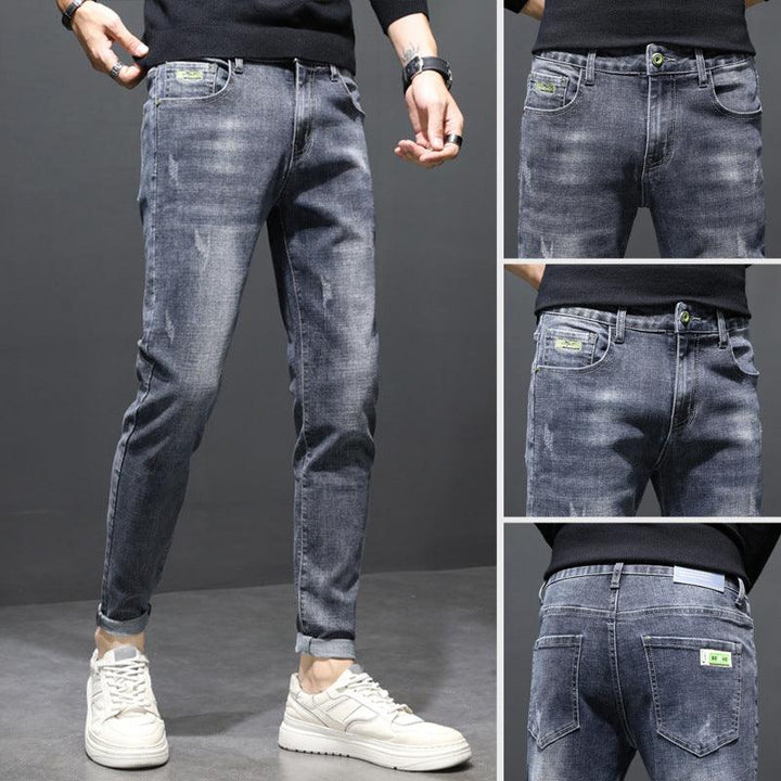 Autumn Men's Jeans Slim Feet - Super Amazing Store