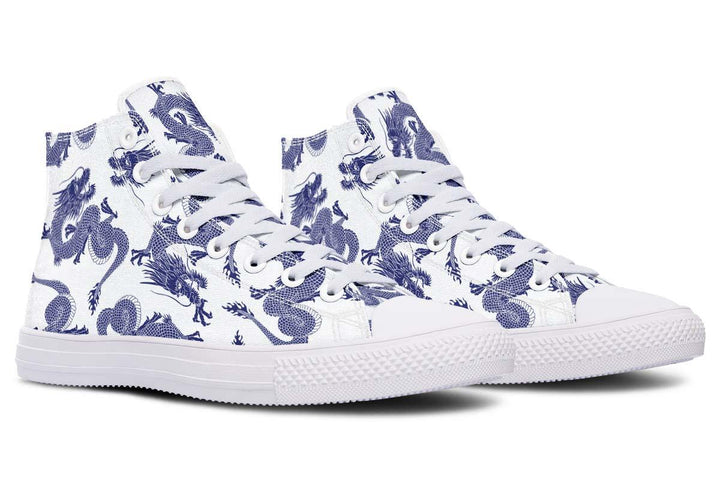 Printed Couple High-top Canvas Shoes - Super Amazing Store