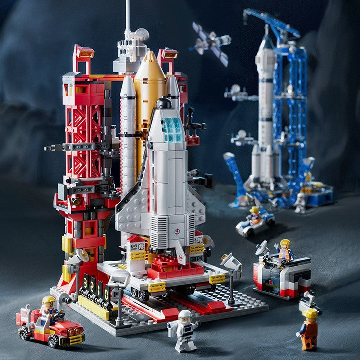 Space Rocket Model Building Block Toy Super Amazing Store