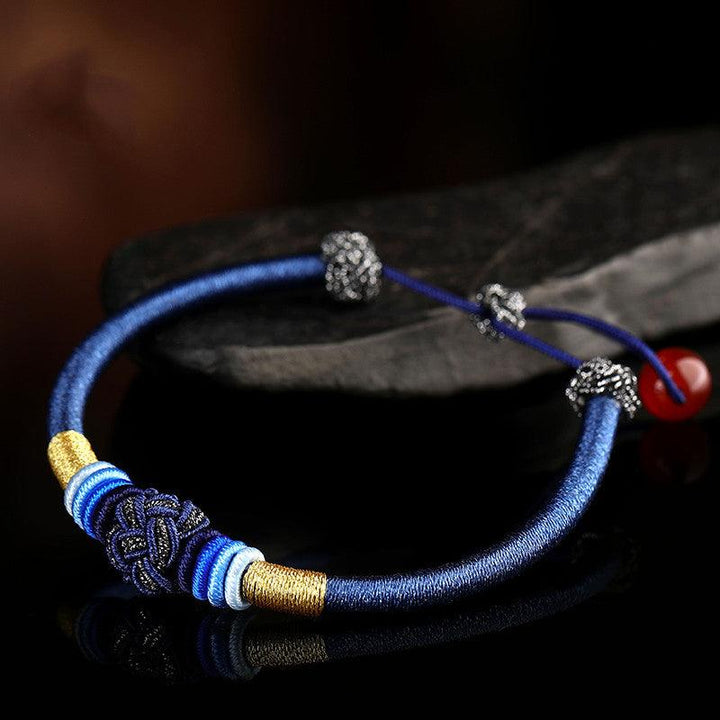 Hand Woven Bracelet Datura Knot Bracelet Male - Super Amazing Store