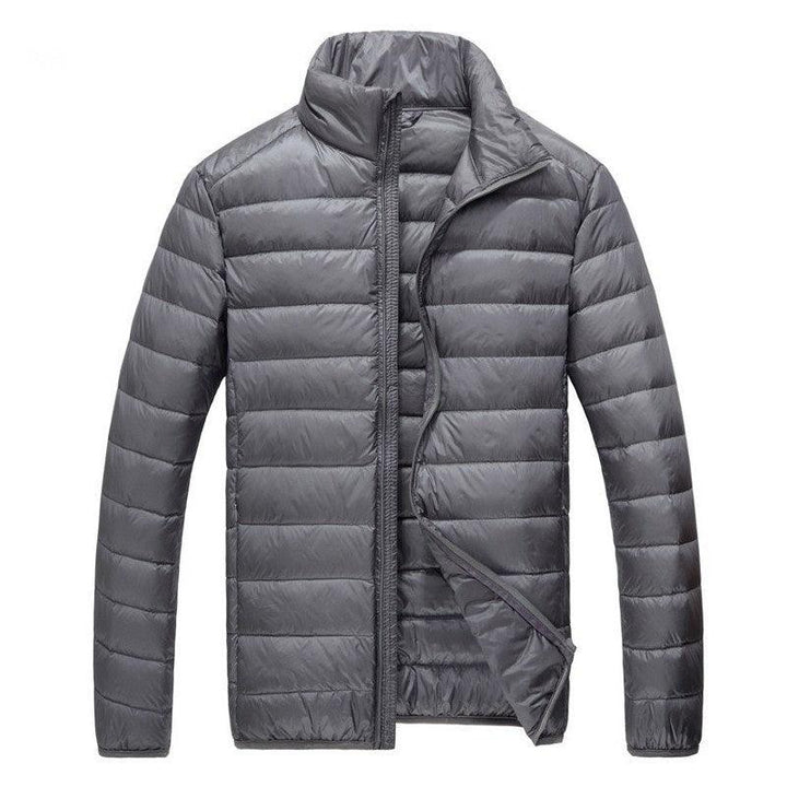 Down Jacket Men Fall Winter Men's Youth Lightweight Stand-up - Super Amazing Store