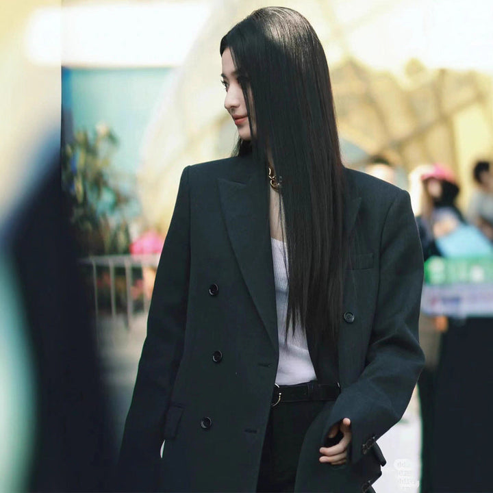 High-grade Double-sided Cashmere Wool Women's Suit Jacket Super Amazing Store