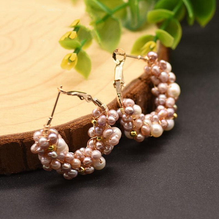 Natural Freshwater Pearl Earrings - Super Amazing Store