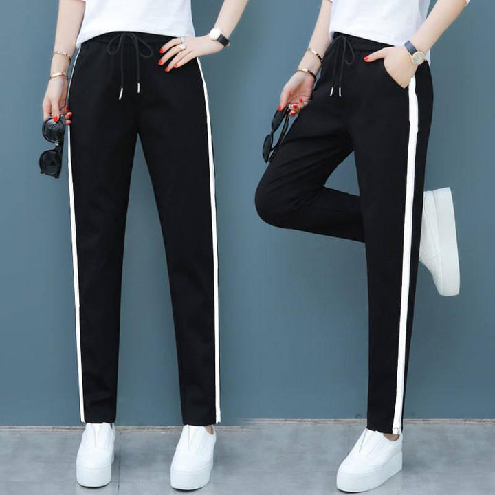 Black Long Straight Women's Pants - Super Amazing Store