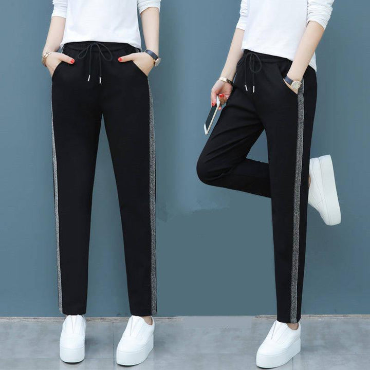 Black Long Straight Women's Pants - Super Amazing Store