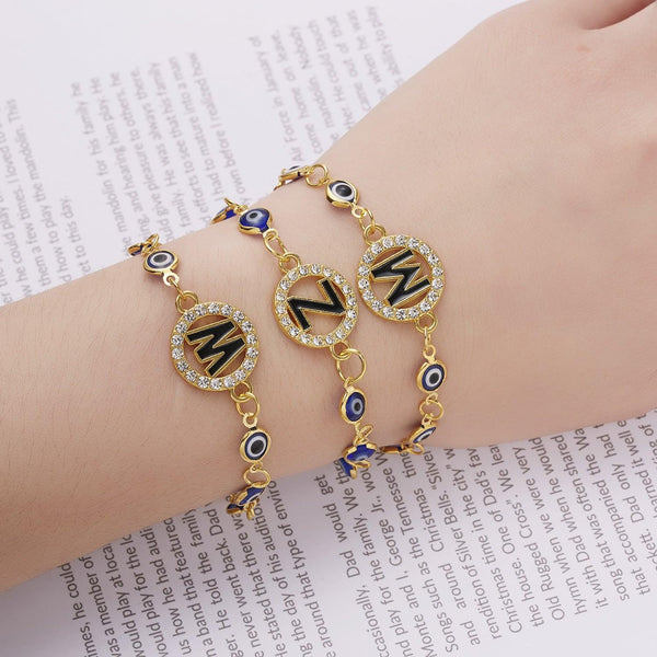 Blue Eyes Alloy Adjustable Bracelet - Super Amazing Store