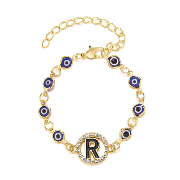 Blue Eyes Alloy Adjustable Bracelet - Super Amazing Store