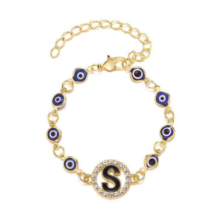 Blue Eyes Alloy Adjustable Bracelet - Super Amazing Store