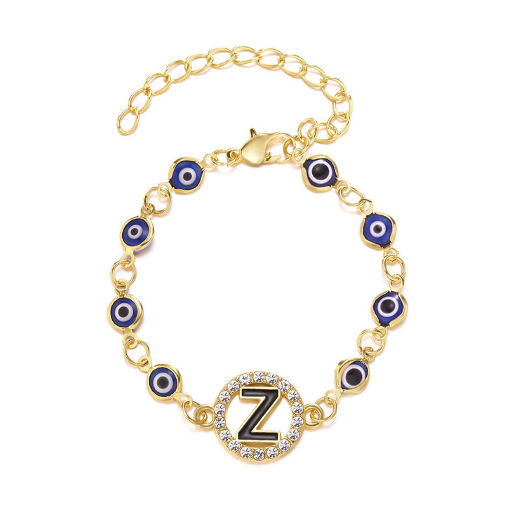 Blue Eyes Alloy Adjustable Bracelet - Super Amazing Store