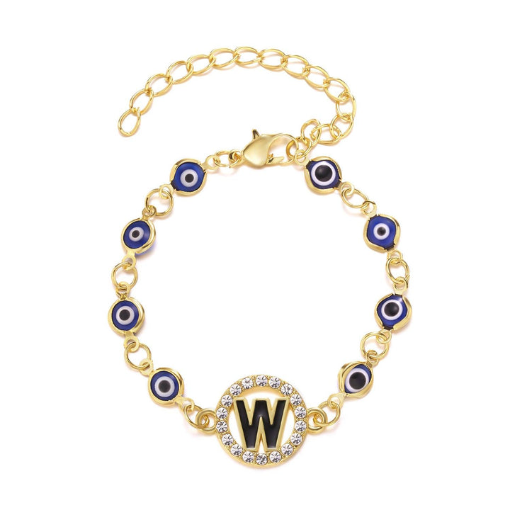 Blue Eyes Alloy Adjustable Bracelet - Super Amazing Store