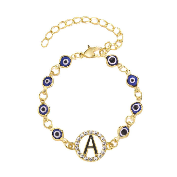 Blue Eyes Alloy Adjustable Bracelet - Super Amazing Store