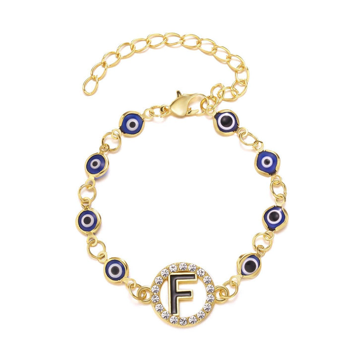 Blue Eyes Alloy Adjustable Bracelet - Super Amazing Store