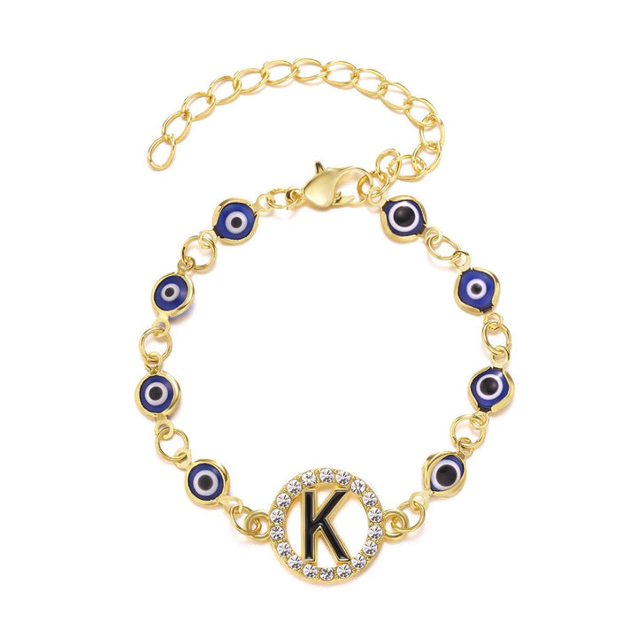 Blue Eyes Alloy Adjustable Bracelet - Super Amazing Store