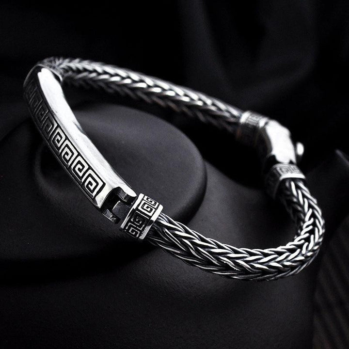 Personality Tide Men And Women New Fashion Thai Silver Bracelet - Super Amazing Store