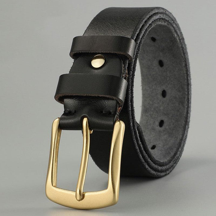 Handmade Casual Trend Men's Belts Cowhide - Super Amazing Store