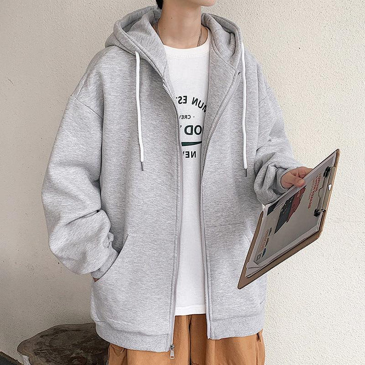 Mens Jackets Hooded Coats Casual Zipper - Super Amazing Store