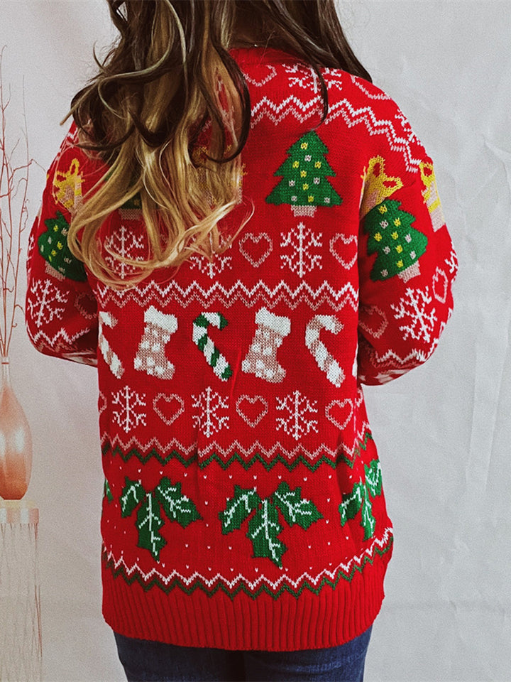 Christmas Element Sweater Trendsi