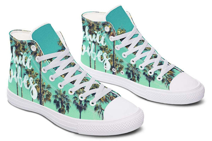 Printed Couple High-top Canvas Shoes - Super Amazing Store