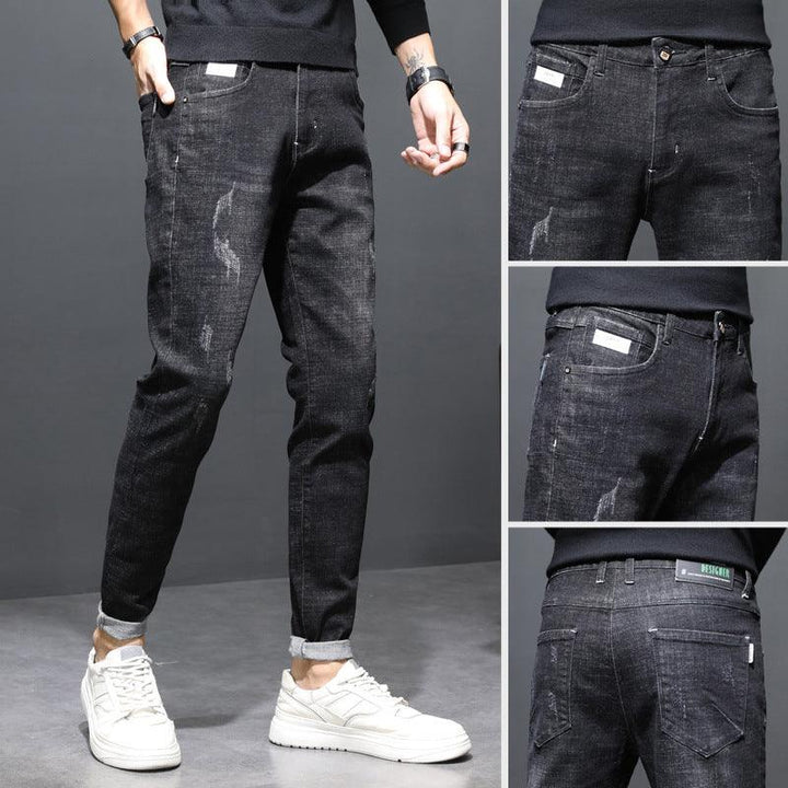 Autumn Men's Jeans Slim Feet - Super Amazing Store