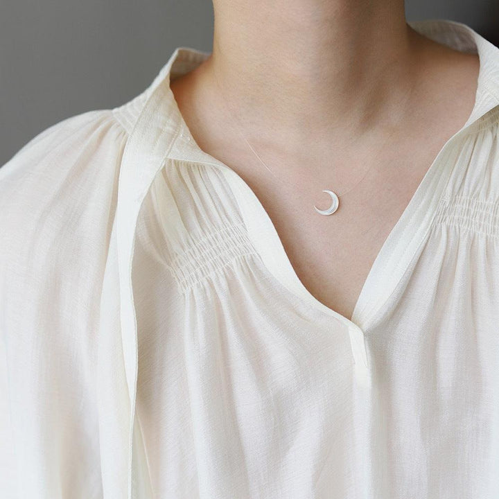 Natural Shell Moon Necklace Collar - Super Amazing Store