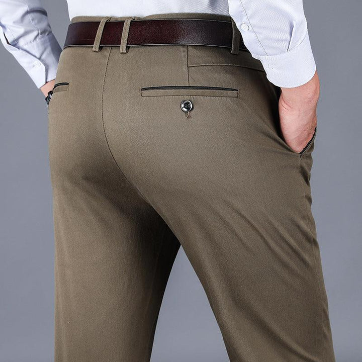 Middle-aged Business Suit Pants For Men - Super Amazing Store