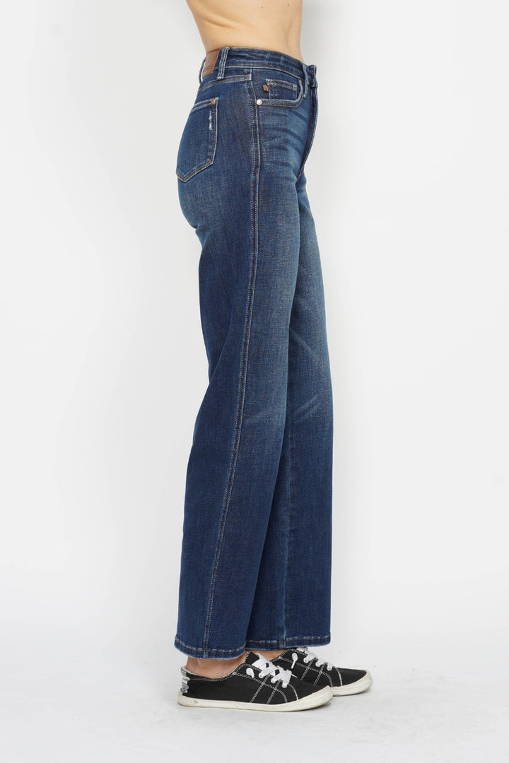 Judy Blue Full Size High Waist Tummy Control Jeans Trendsi