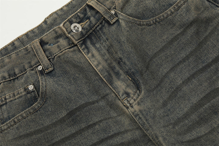 Men's Vintage Fashion Denim Bell-bottom Jeans Super Amazing Store