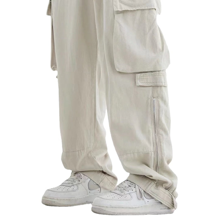 Multi Pocket Cargo Pants Men's Casual Pants Loose-Super Amazing Store