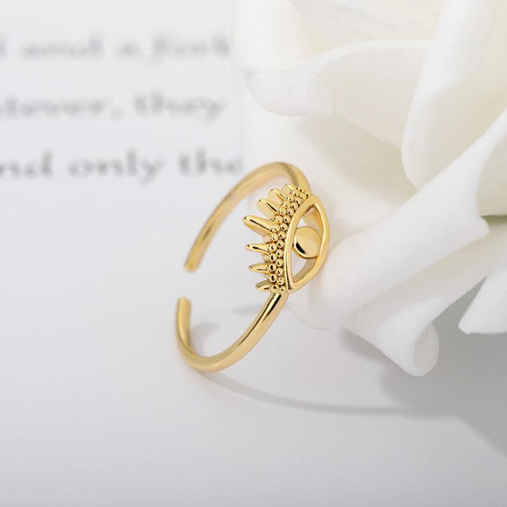 Women's Fashion Hollowed-out Eye Ring - Super Amazing Store