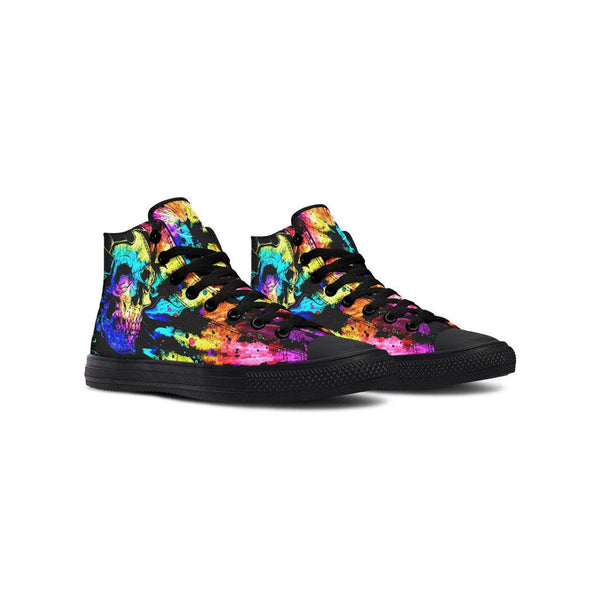 Printed Couple High-top Canvas Shoes - Super Amazing Store