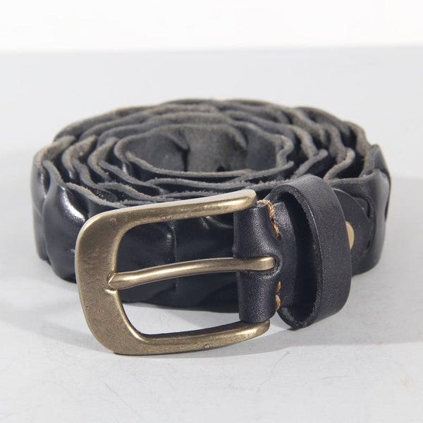 Leather Personality First Layer Cowhide Men's Belt - Super Amazing Store