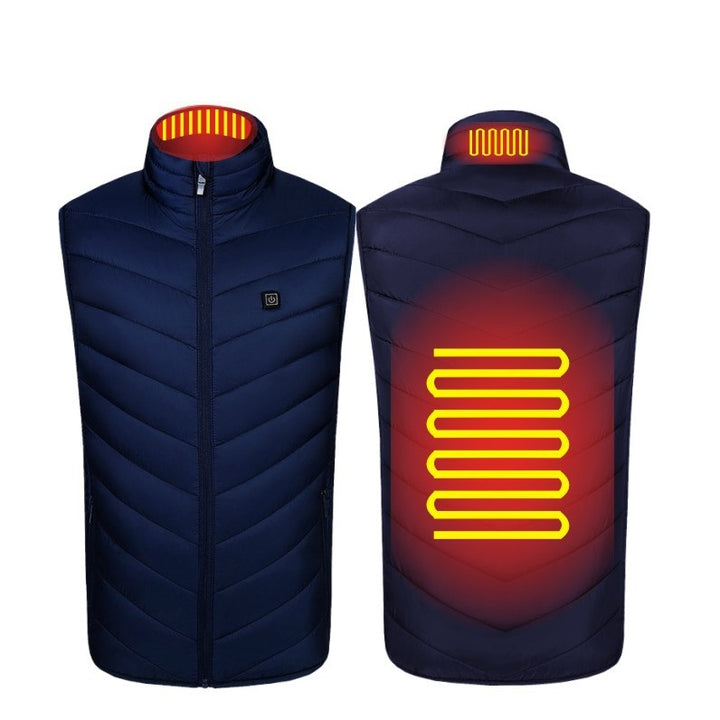 Heated Vest Washable Usb Charging Electric Winter Clothes - No Power Bank included-Super Amazing Store